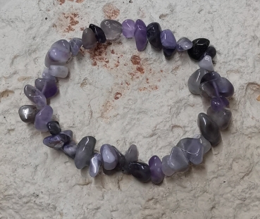 Splitterarmband Amethyst
